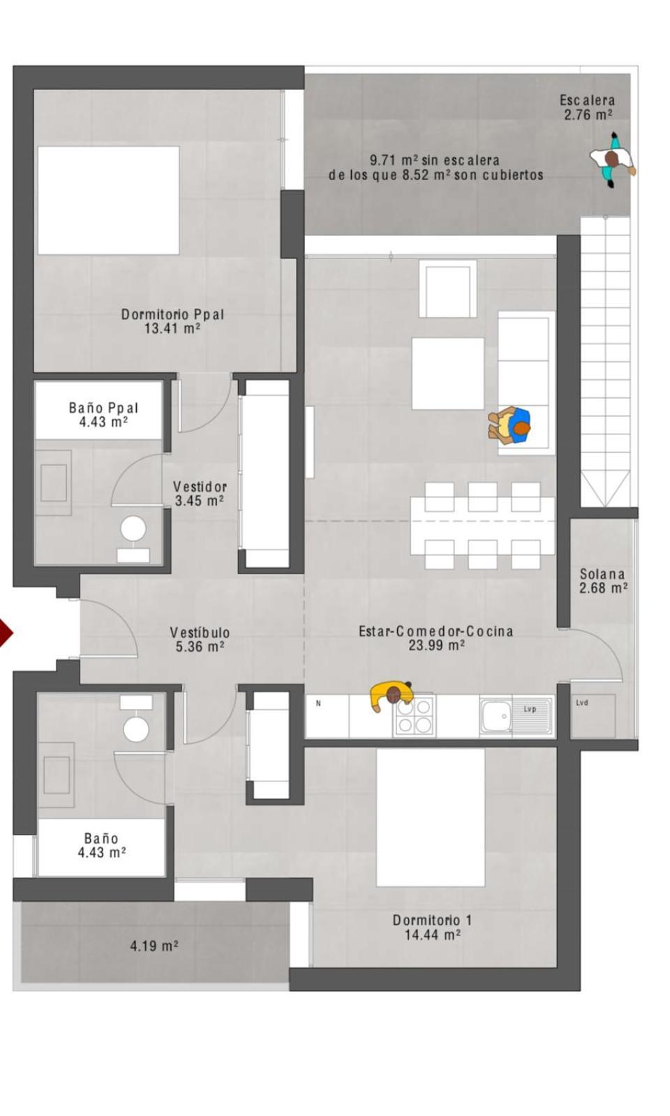 Ftv Holidays Homes Casa Tiare Apartment *